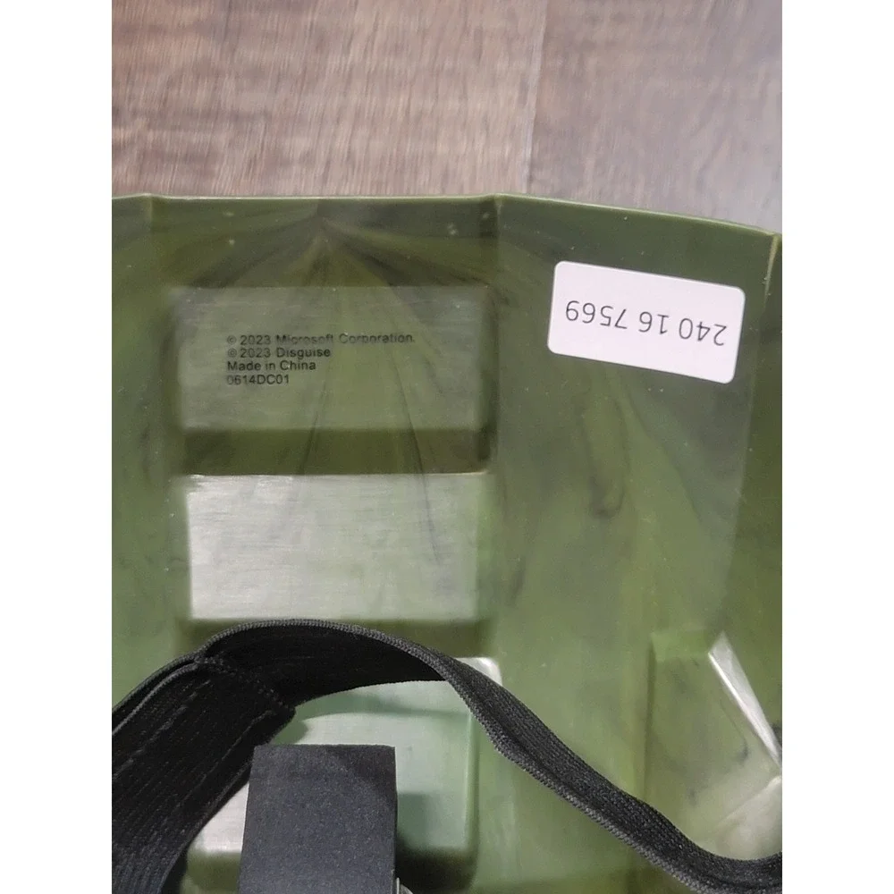 Halo Master Chief Costume Mask Disguise 2023 Microsoft Spartan Green Gold Visor